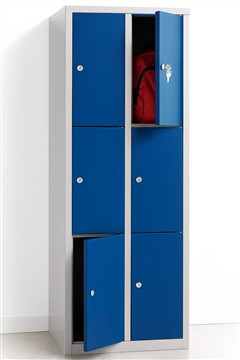 Fächerschrank 'Norette' - 3 Fächer übereinander